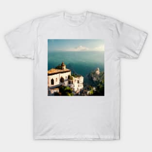 Golden sun on the Amalfi Coast T-Shirt